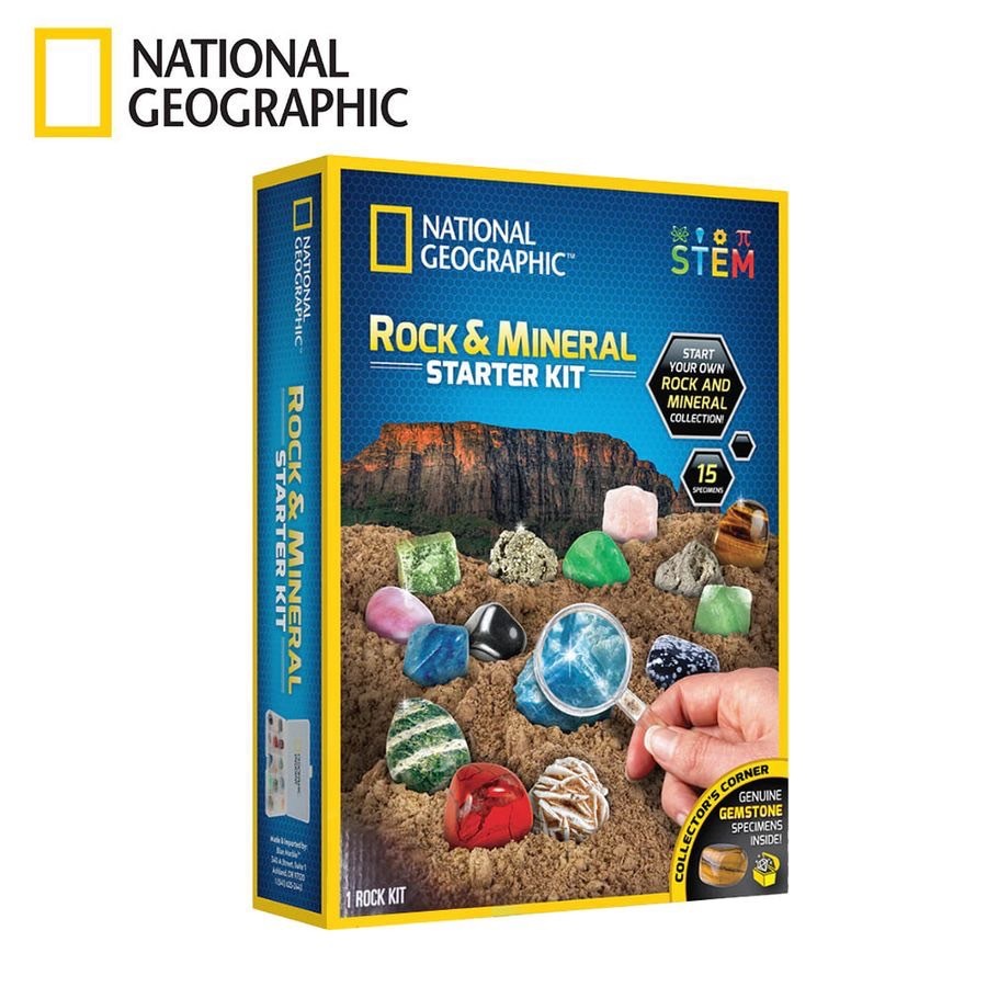 National Geographic國家地理 岩石礦物入門套組 兒童玩具