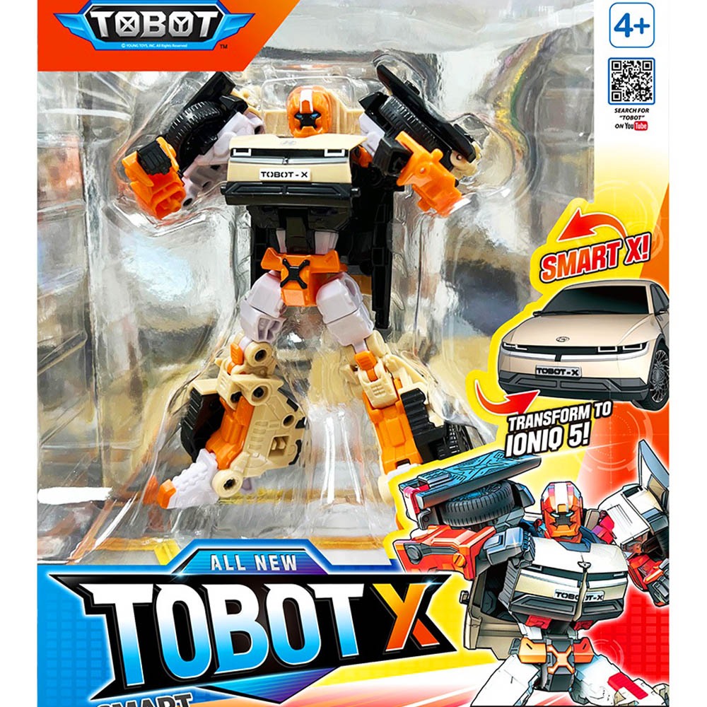 【免運 3C小苑】 YT01162 中型 NEW TOBOT X 機器戰士 韓國熱門 汽車變形機器人 機器人 生日禮物