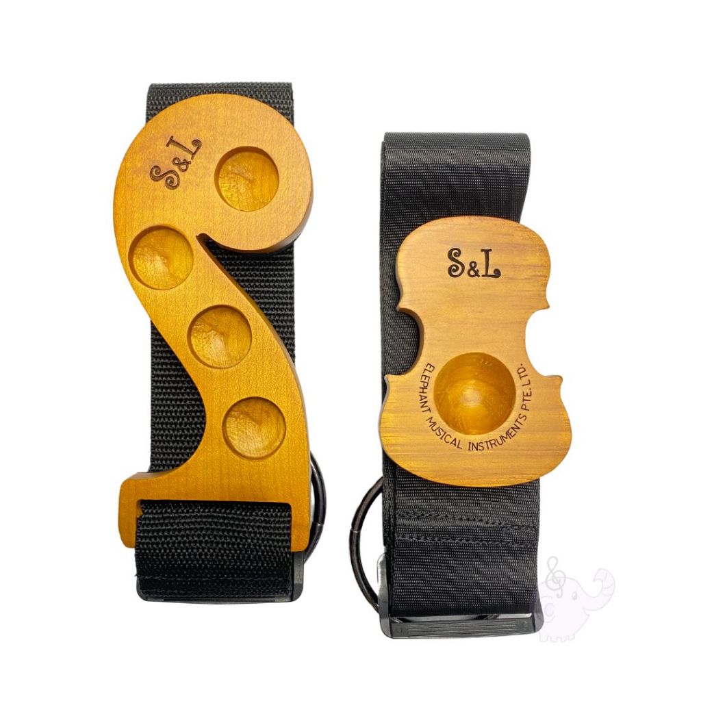 S&L大提琴止滑墊 木製大提琴 琴頭造型 止滑帶 止滑板 止滑墊-愛樂芬音樂