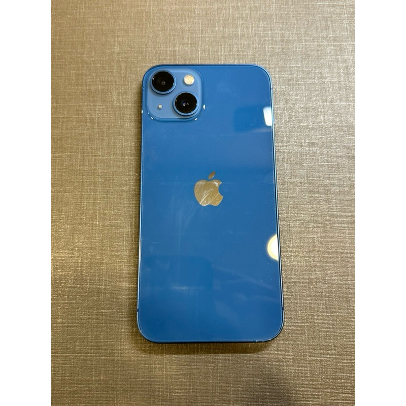 【JS】二手 iPhone 13 128G 藍色 功能正常 電池87% 公司貨 螢幕無傷 參考pro 14