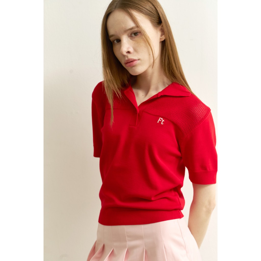 【ARTG】輕盈透氣夏季高爾夫針織短袖Polo衫 韓國製 柔軟舒適 運動風 高爾夫服裝 網球服裝