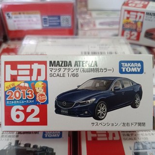 TOMICA NO.62絕版MAZDA ATENZA 初回 新車貼