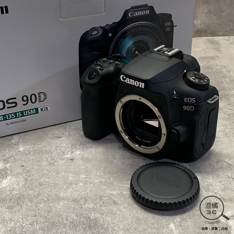 『澄橘』Canon EOS 90D 機身 Body 二手 公司貨 快門6xxx《相機鏡頭》A68970