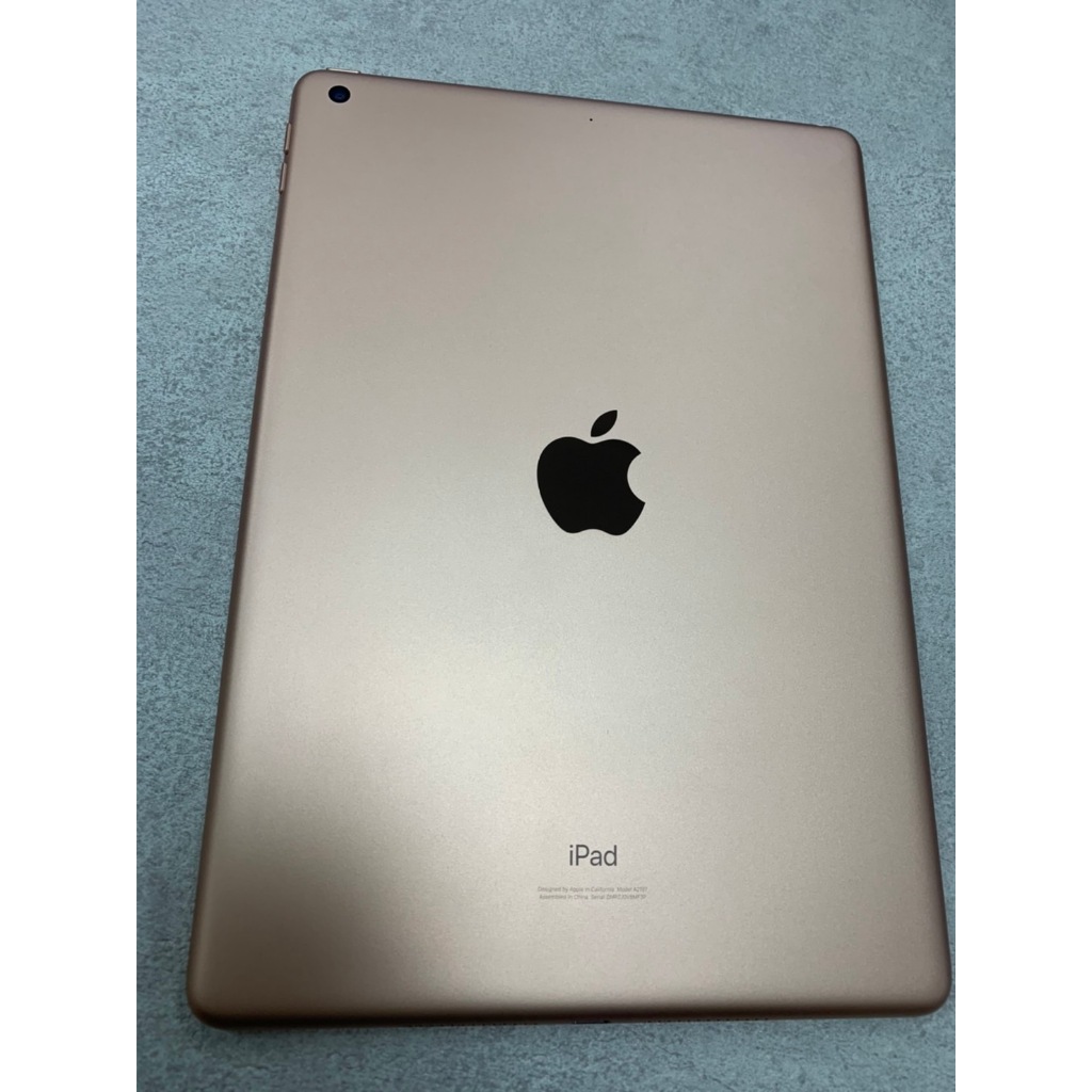 【iPad 7 (WiFi)】32GB 金色 (1154) 蘋果、二手、平板、展示機、機況很好、漂亮~