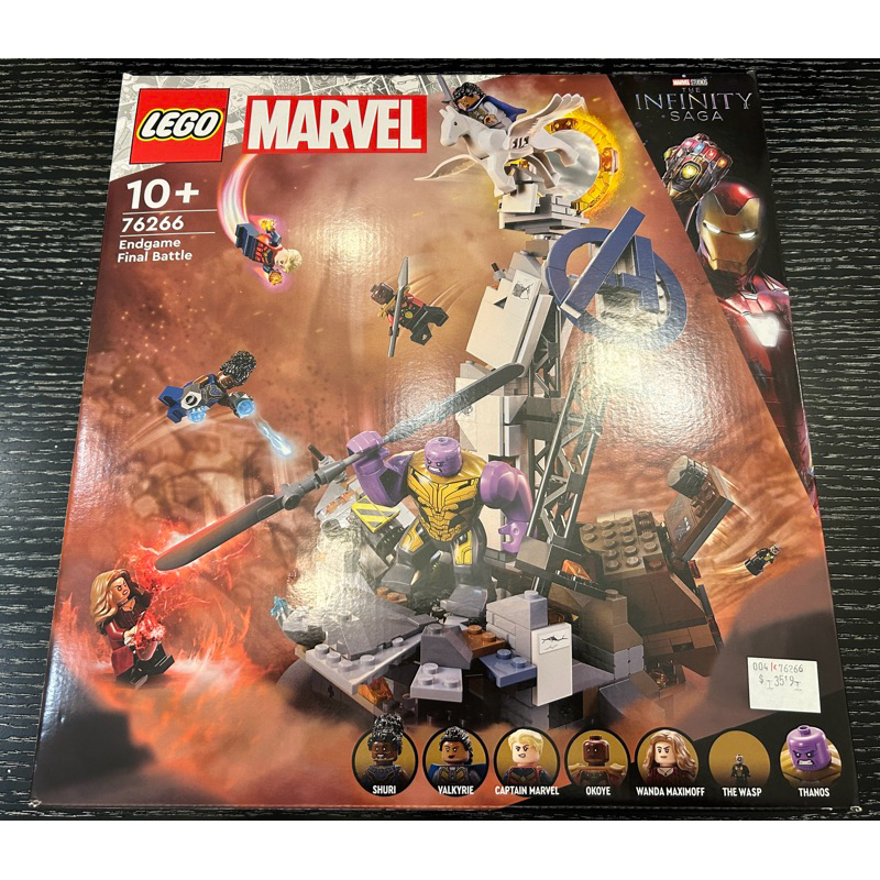 無人偶 樂高 LEGO 76266 終局之戰最終戰役 超級英雄 漫威 Marvel