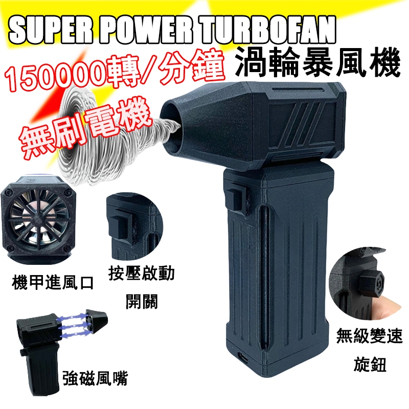 Turbo無極變速暴力鼓風機 暴力渦輪風扇 暴力風槍 暴力鼓風機 暴力渦輪風扇 暴力風槍 暴風機 渦輪風槍 口袋式鼓風機