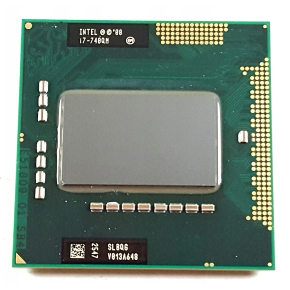 Intel® Core™ i7-740QM 處理器 6M 快取記憶體，1.73 GHz  4核8續二手筆電CPU處理器