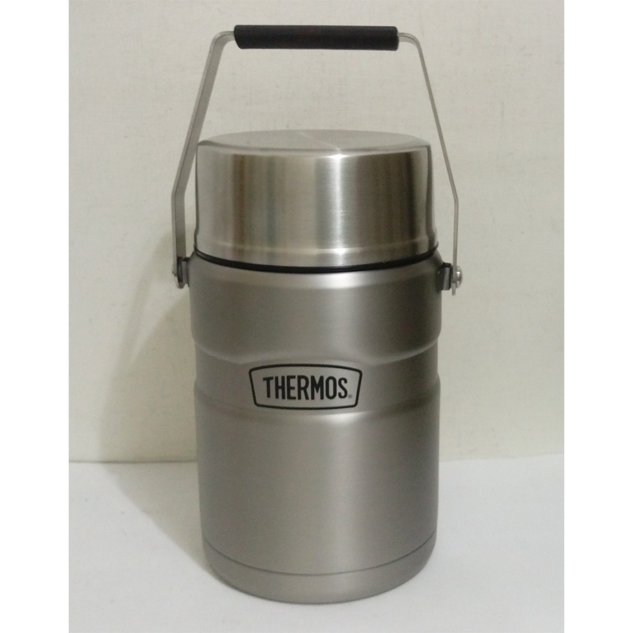THERMOS 膳魔師 不鏽鋼可提式食物保溫罐 SP-2301 1.39L