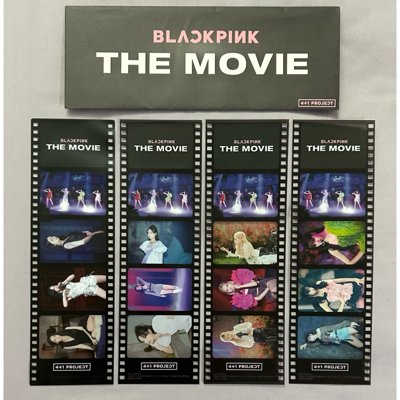 現貨 BLACKPINK THE MOVIE 五週年電影 官方 日本 膠片 jisoo jennie rose lisa