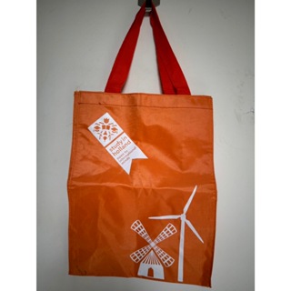 bag for shopping cold or hot orange color