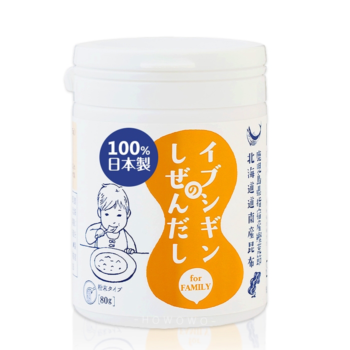 日本 ORIDGE 無食鹽昆布柴魚粉 80g 高湯 副食品 加湯 調味粉 3290
