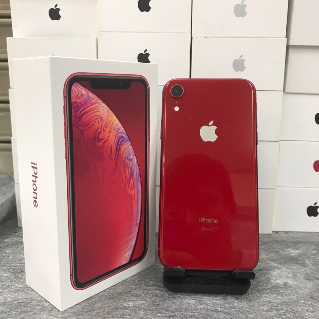 【原盒裝高電池】iPhone XR 64G 6.1吋 紅色  蘋果 手機 台北 師大 工作機 可自取 1849
