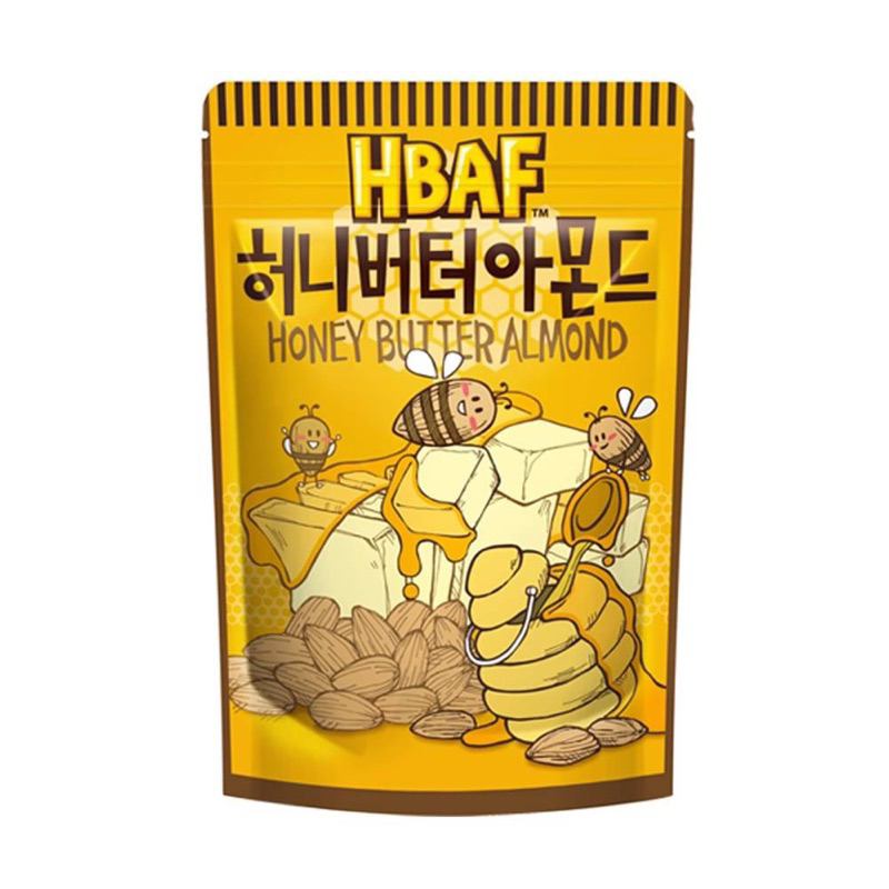 🇰🇷韓國代購｜現貨 HBAF 蜂蜜奶油杏仁果