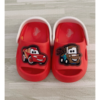 台灣製 DISNEY迪士尼 CARS閃電麥坤 防水 涼拖鞋 台灣製造 幼童 拖鞋 涼鞋