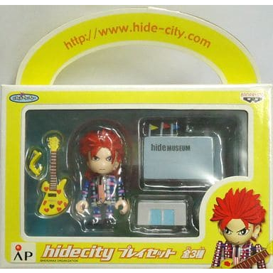 hide Playset 公仔 Yellow Heart / 模型 玩具 樂高 hidecity 萬普 X JAPAN