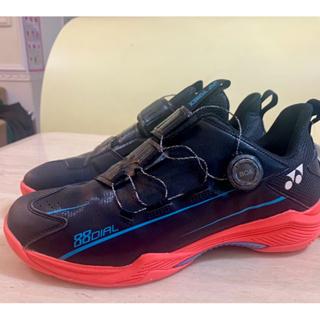 【代售全新羽球鞋】YONEX 優乃克 SHB-88DIAL-BK/R【轉轉鞋】男女款 羽球鞋 穩定 比賽 禮物