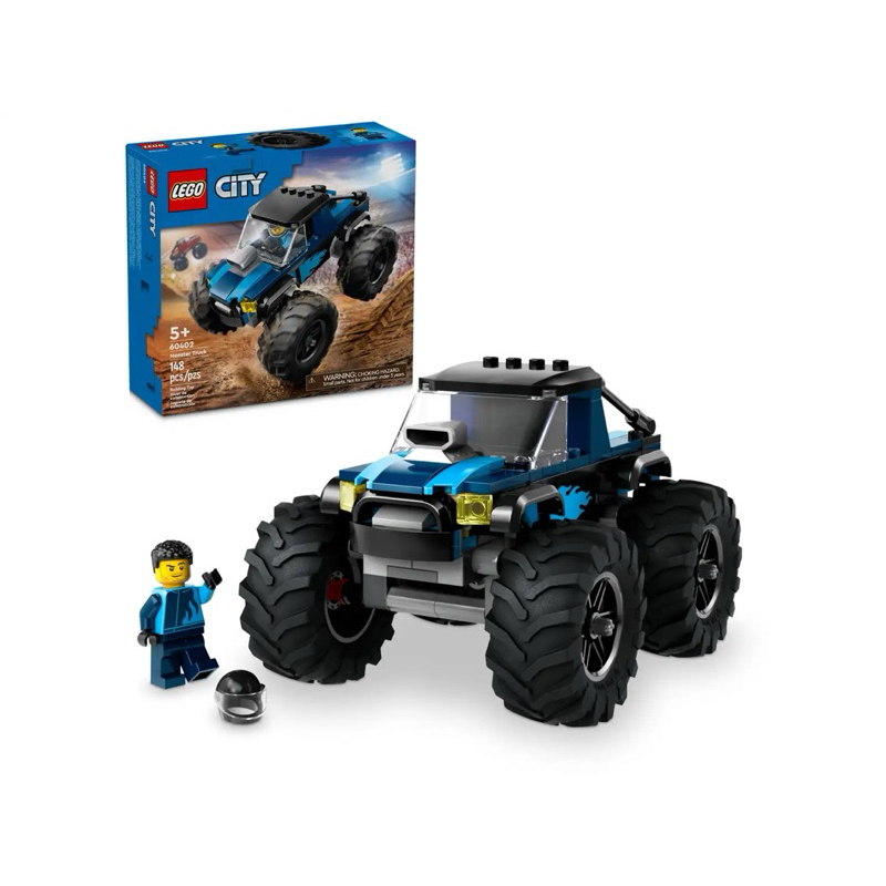 彩虹磚🌈  LEGO 60402 藍色怪獸卡車
