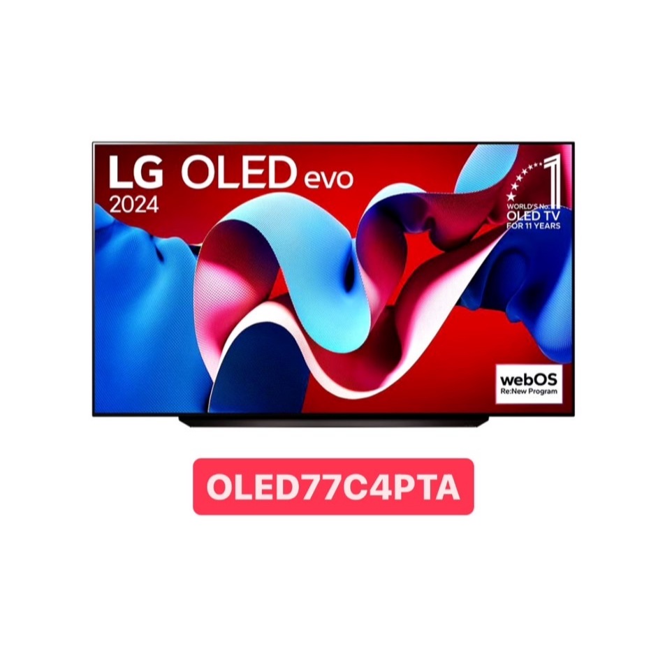【LG樂金】OLED77C4PTA  77型 OLED 4K AI語音物聯網 液晶顯示器