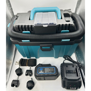 鋰電無刷大功率 乾濕兩用吸塵器 通用牧田21V(18V)插腳 5.0AH/鋰電車用家用吸塵器/便攜式手提鋰電吸塵器