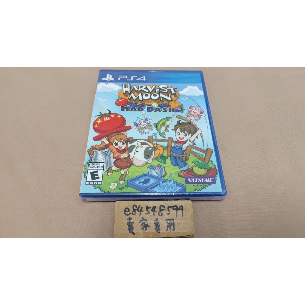 【全新現貨】PS4 牧場物語 豐收之月 瘋狂衝刺 中文版 Harvest Moon: Mad Dash 瘋狂沖刺