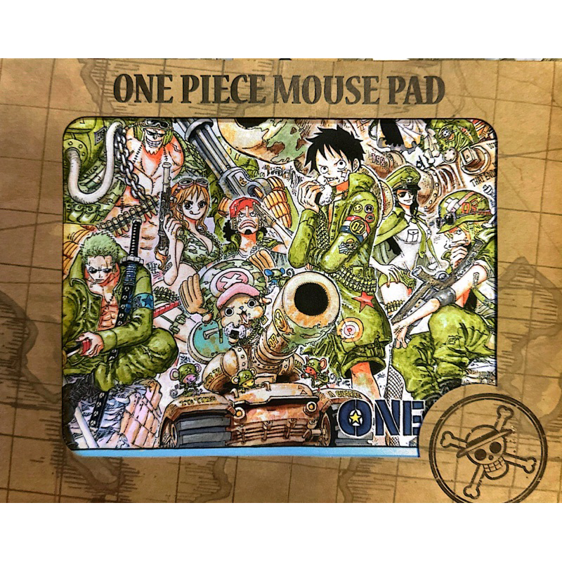 （全新-正版限量 絕版品）ONE PIECE MOUSE PAD海賊王展場限定-滑鼠墊