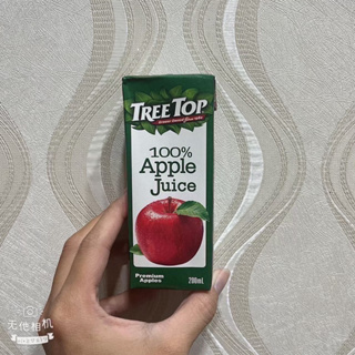 現貨當天出-TREE TOP樹頂100%蘋果汁200ml 蘋果汁320ml 純果汁飲料 百分百蘋果汁 健康水果飲料