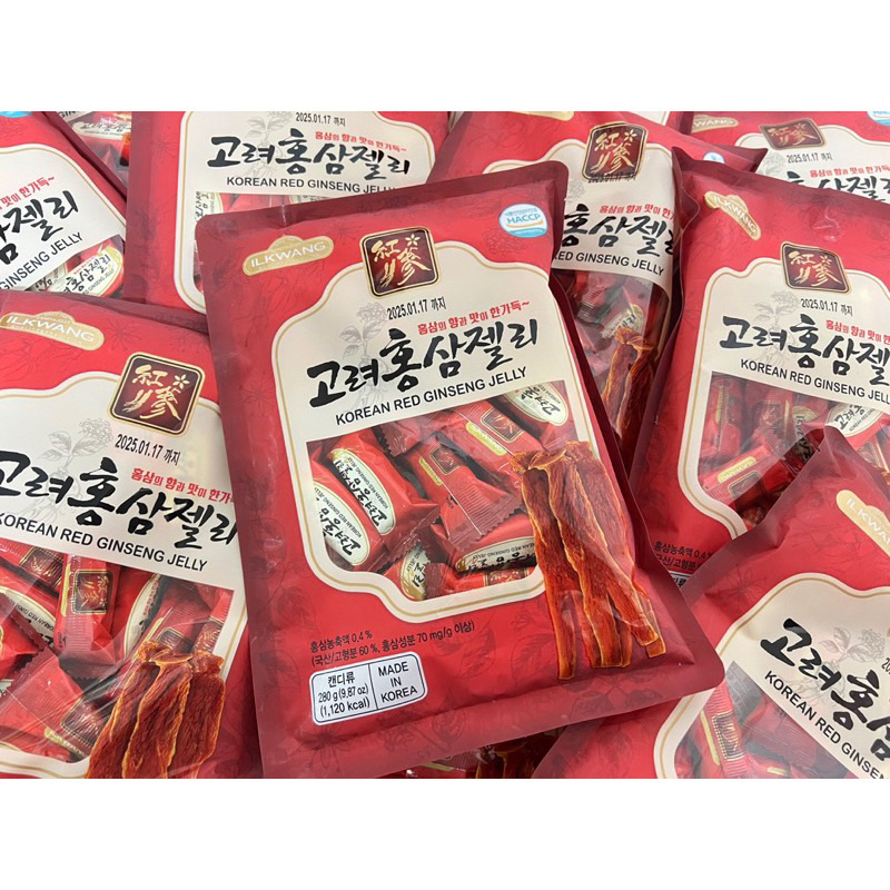 《預購中》韓國🇰🇷熱賣高麗紅蔘軟糖一包280克