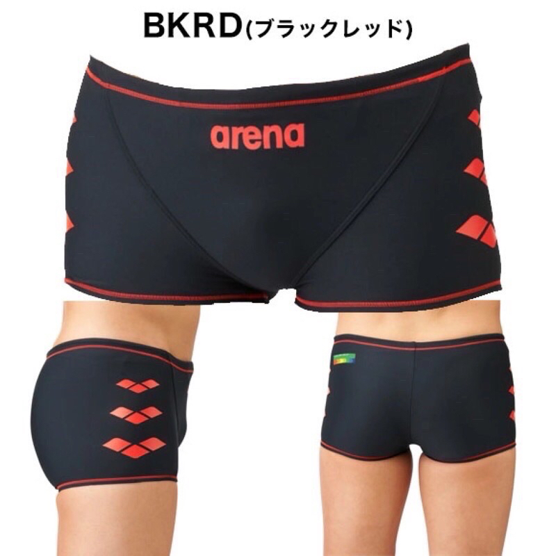 現貨 日本代購 尺寸 R140 Arena SAR-1101J TOUGH-SUIT 青少年 泳褲 彩虹標 持久耐穿系列