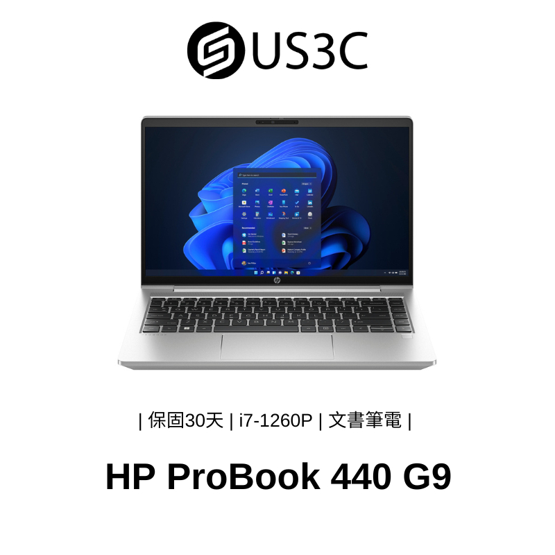 HP ProBook 440 G9 14吋 FHD i7-1260P 32G 1T + 256GSSD 二手品