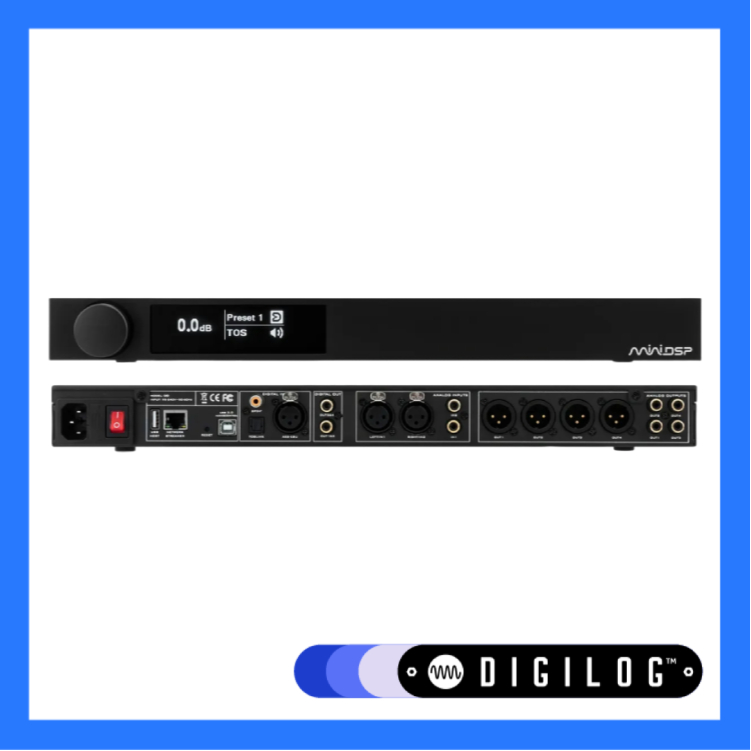 【DigiLog】miniDSP SHD 數位串流訊號處理器 數位空間校正處理器
