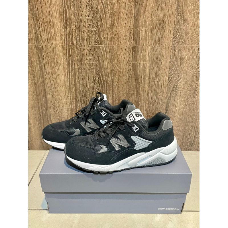 New balance580 黑白 復古球鞋