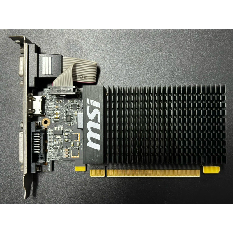 憲憲電腦 微星MSI 顯示卡 型號:GT710 1GD3H LP 顯示卡 保10天
