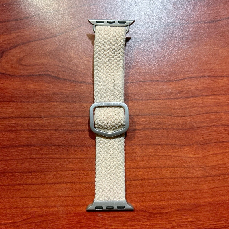 二手商品-犀牛盾 Apple Watch SE 40mm 編織錶帶-粉色錶帶-犀牛盾系列