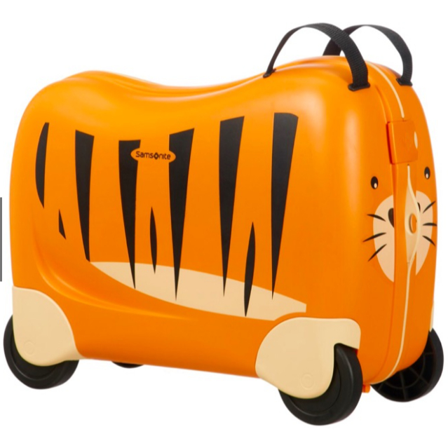 美國 Samsonite 兒童行李箱 可坐可拉 28L DREAM RIDER 全新未使用 老虎款!! 可登機使用