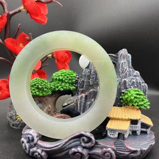 寶至尊珠寶 冰種翡翠手鐲未拋光玉手鐲