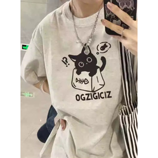 【Veee】100%純棉 t恤 女生T恤 女生上衣 撞色T恤 女生短袖 夏季 oversize t恤 印花上衣 寬鬆上衣