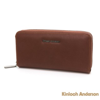 【寧寧精品】臺中30年老店 金安德森 Kinloch Anderson 真皮拉鍊長夾 KA233106CFF 女長夾區