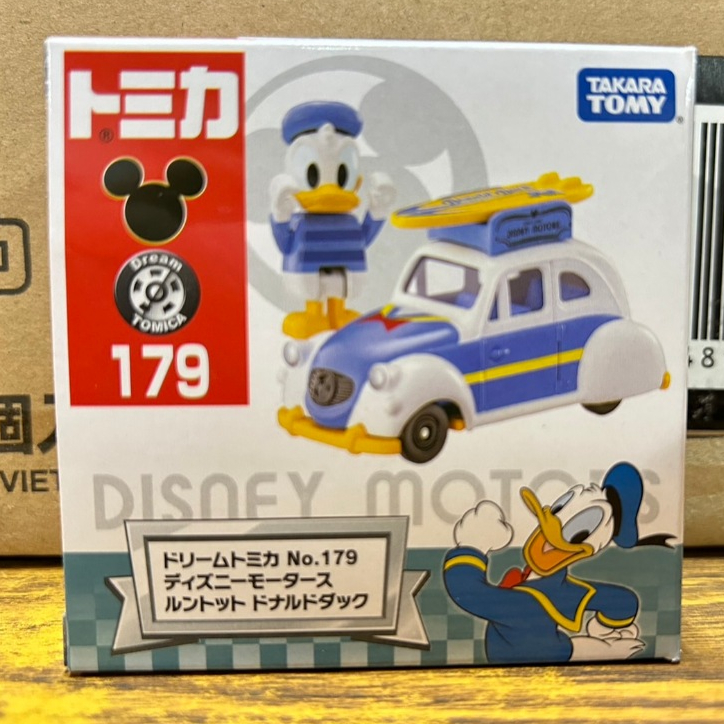 New 麗嬰正版 迪士尼 Dream TOMICA DM 唐老鴨衝浪旅行車 附人偶 DS91553