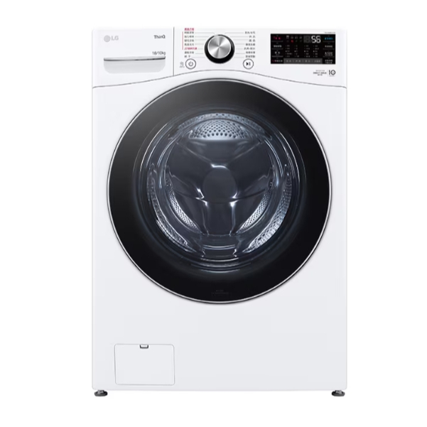 WD-S18VDW【LG樂金】18公斤蒸洗脫烘滾筒洗衣機 冰瓷白
