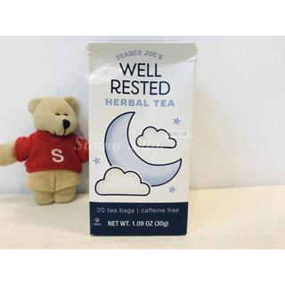 【Sunny Buy】◎盒損現貨◎ 美國 Trader Joe's 舒眠草本茶 無咖啡因 30gx20包裝