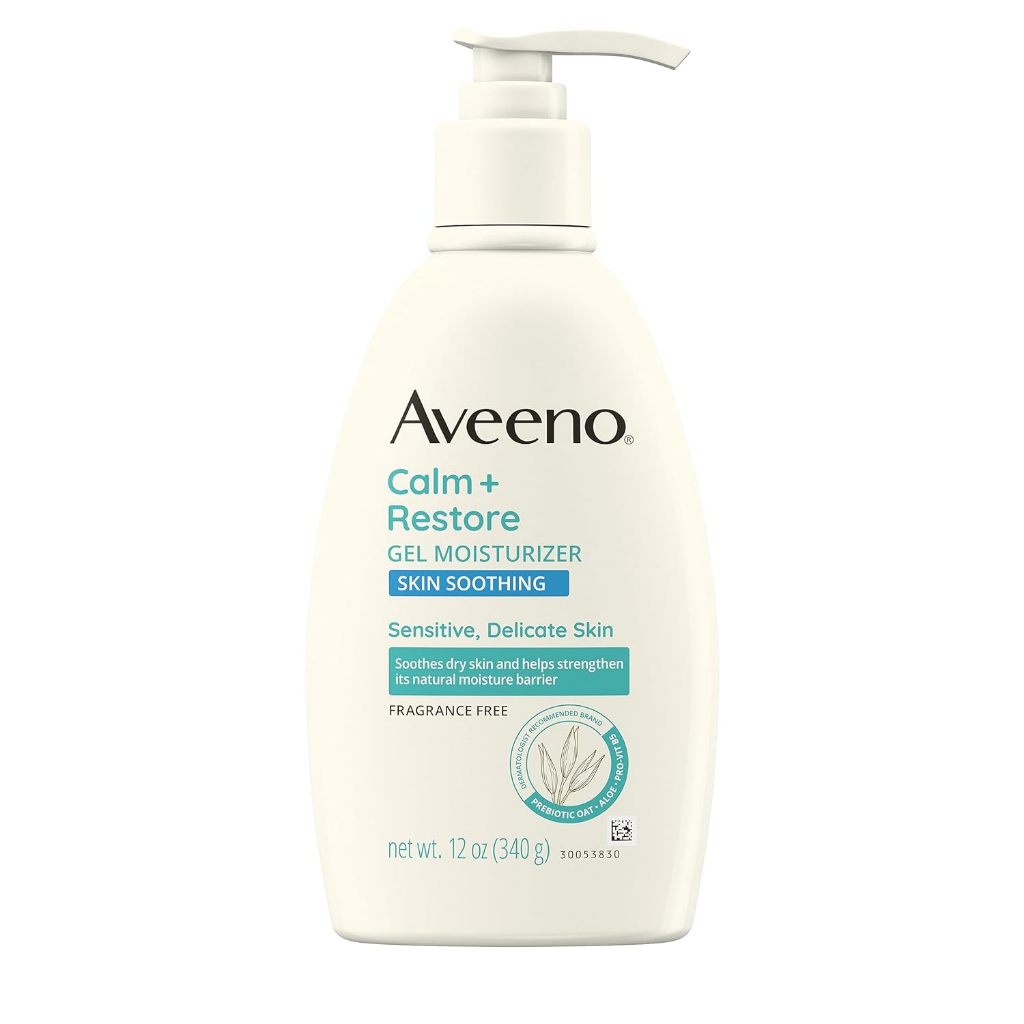 現貨 Aveeno Calm Restore Gel Moisturizer Soothing 舒緩 蘆薈 保濕 乳液