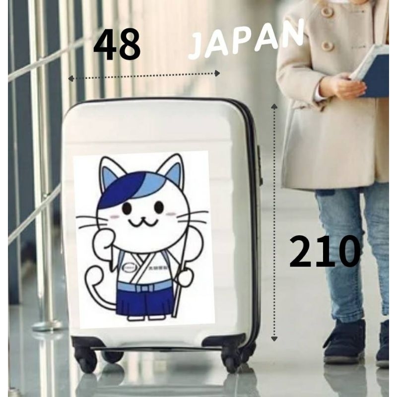 日本 現貨 日本貓 行李箱貼紙 太🐈田🐈 48 210 a錠 48小時出貨唷