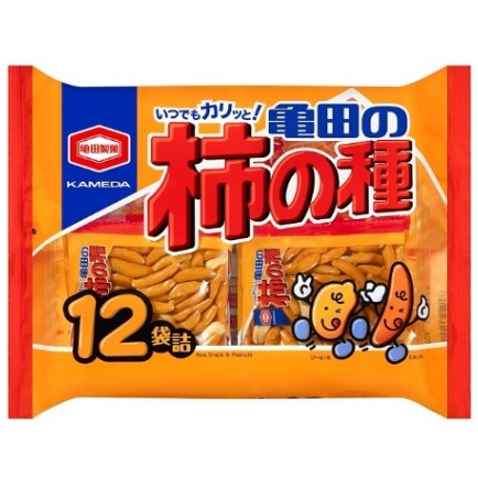 【有間店】日本 龜田製菓Kameda 柿の種 龜田柿種米菓 12袋入