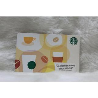 星巴克 STARBUCKS 美國 2012 咖啡杯與咖啡豆 限量 隨行卡 儲值卡 卡片 星巴克卡 收藏