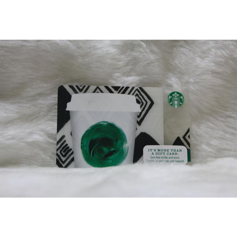 星巴克 STARBUCKS 美國 2013 綠點 咖啡隨手杯 限量 隨行卡 儲值卡 星巴克卡 卡片 收藏