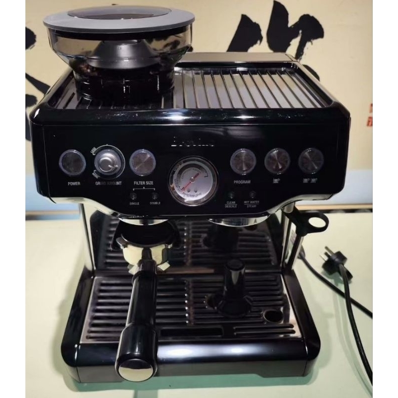 Breville BES870意式半自動咖啡機（ 220v，9成新）