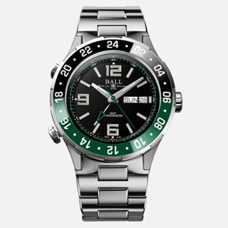 BALL 波爾錶 GMT 限量鈦 天文台認證 潛水陶瓷機械氚氣錶 DG3030B-S2C-BK