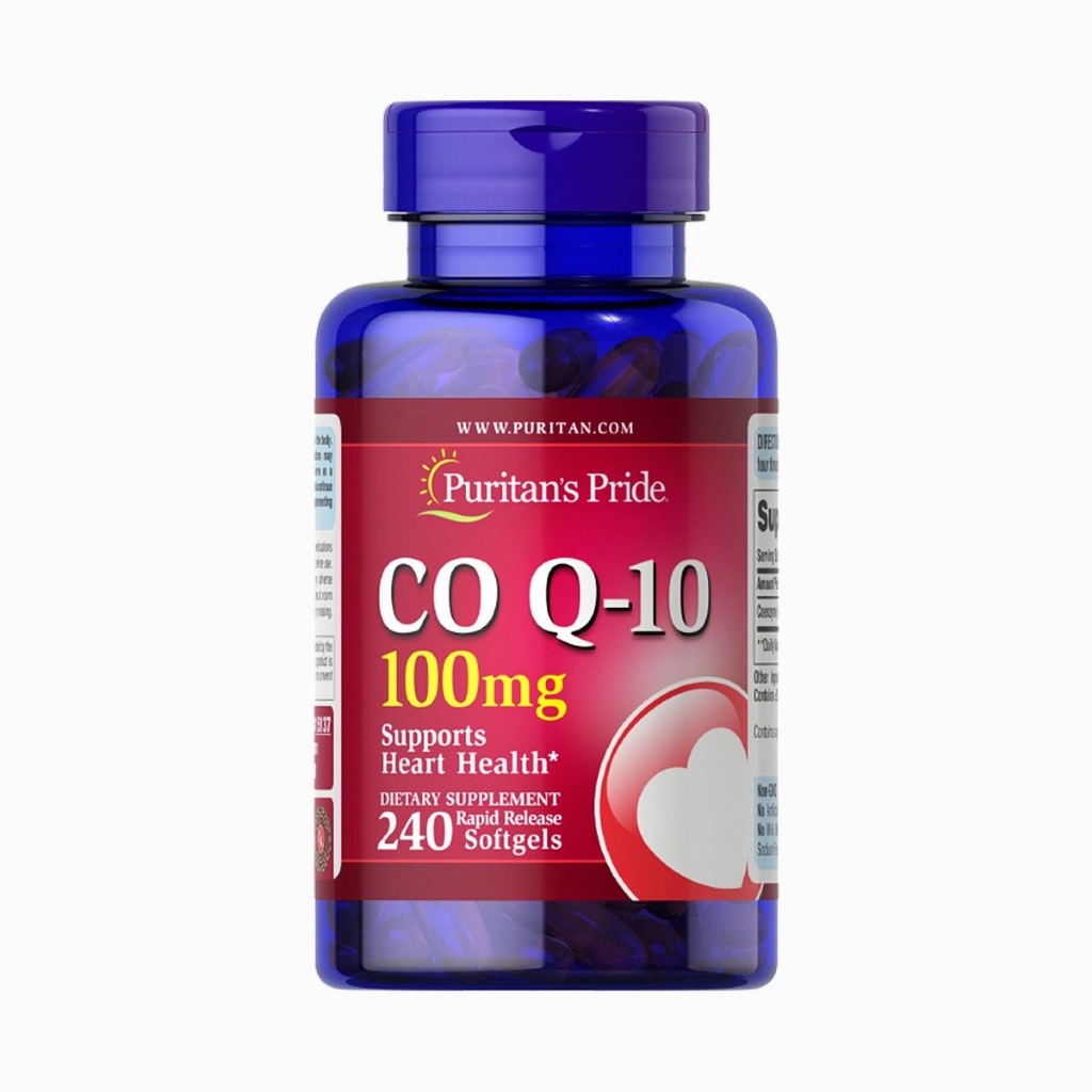 美國進口 普麗普萊 Q10 輔酶 普瑞登 COQ10 100mg240粒 輔酶Q10