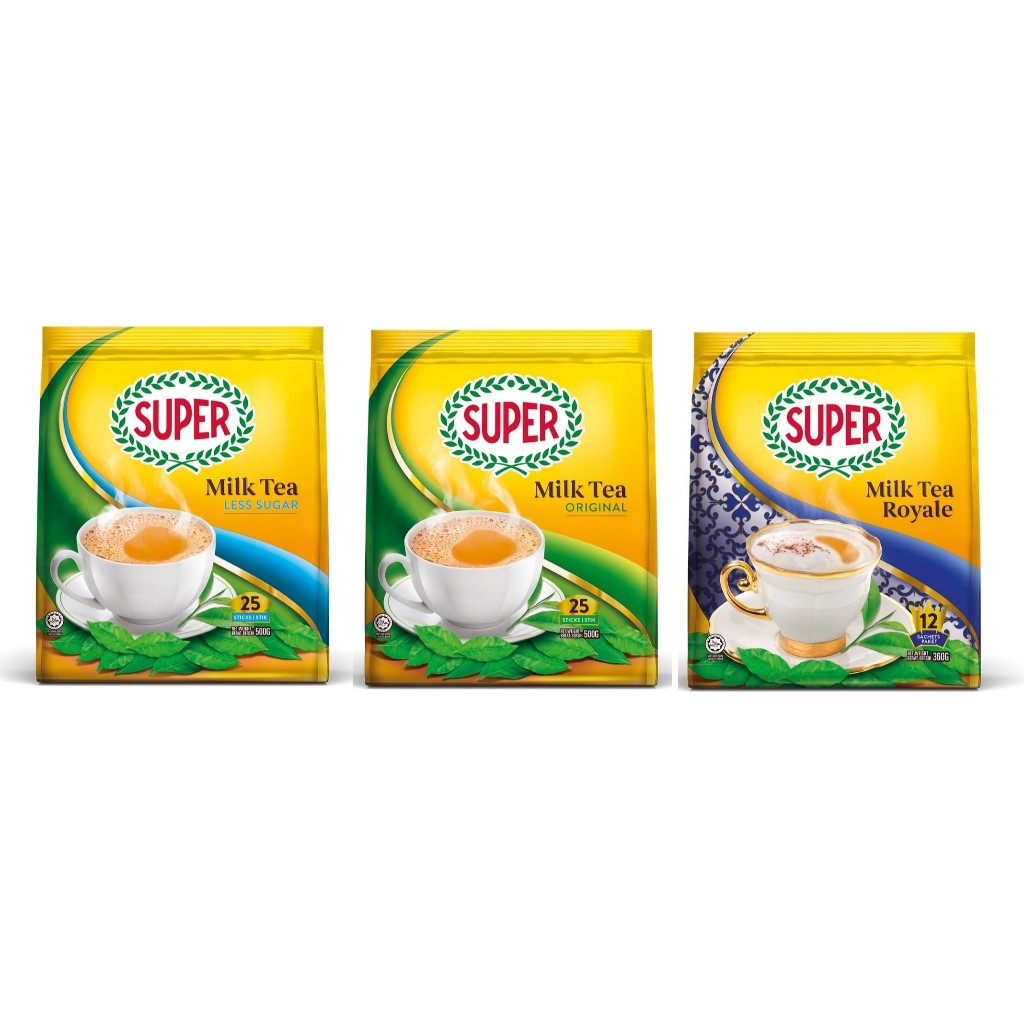 supe 三合一減糖奶茶 / 原味奶茶 / 三合一皇家伯爵奶茶