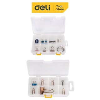 【Deli得力】工具-零件收納盒/DL432001/兩種尺寸可選